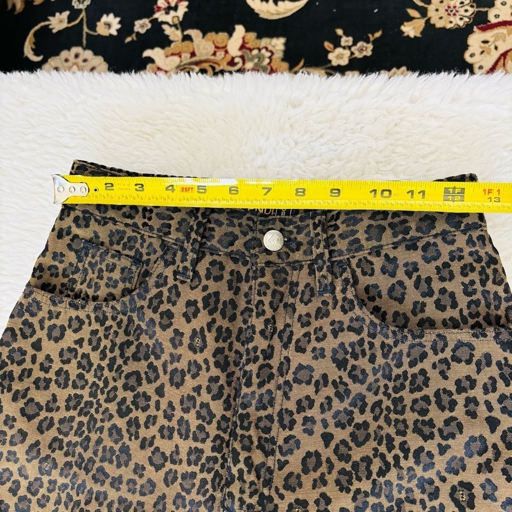 Fendi Leopard Cheetah W/ FF logo Pants size EU42 US 28 - Picture 9 of 15